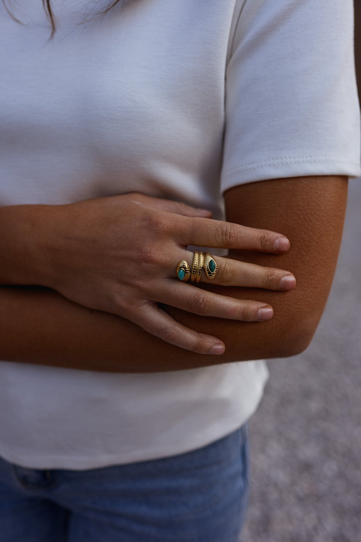 Bague Elicia - dorée