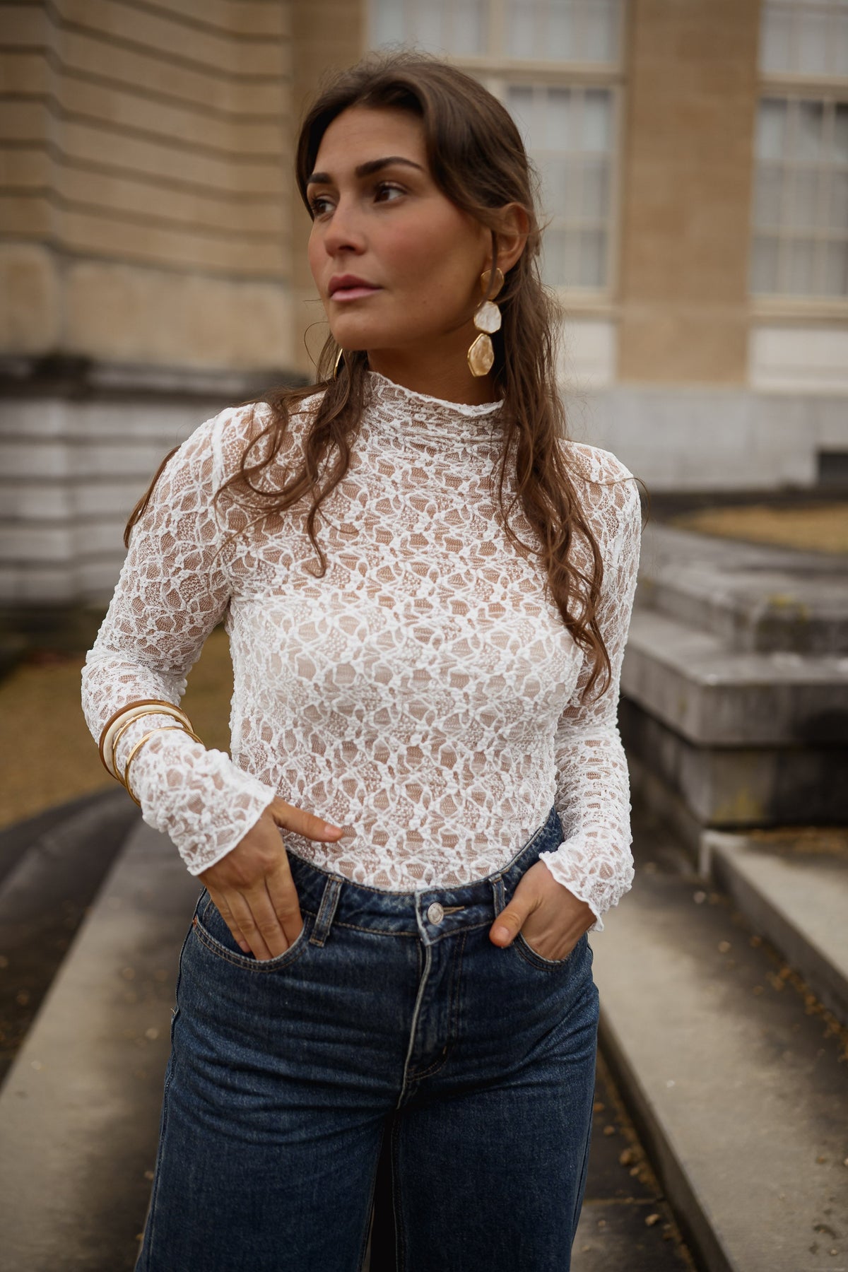 Blouse Francine - blanche