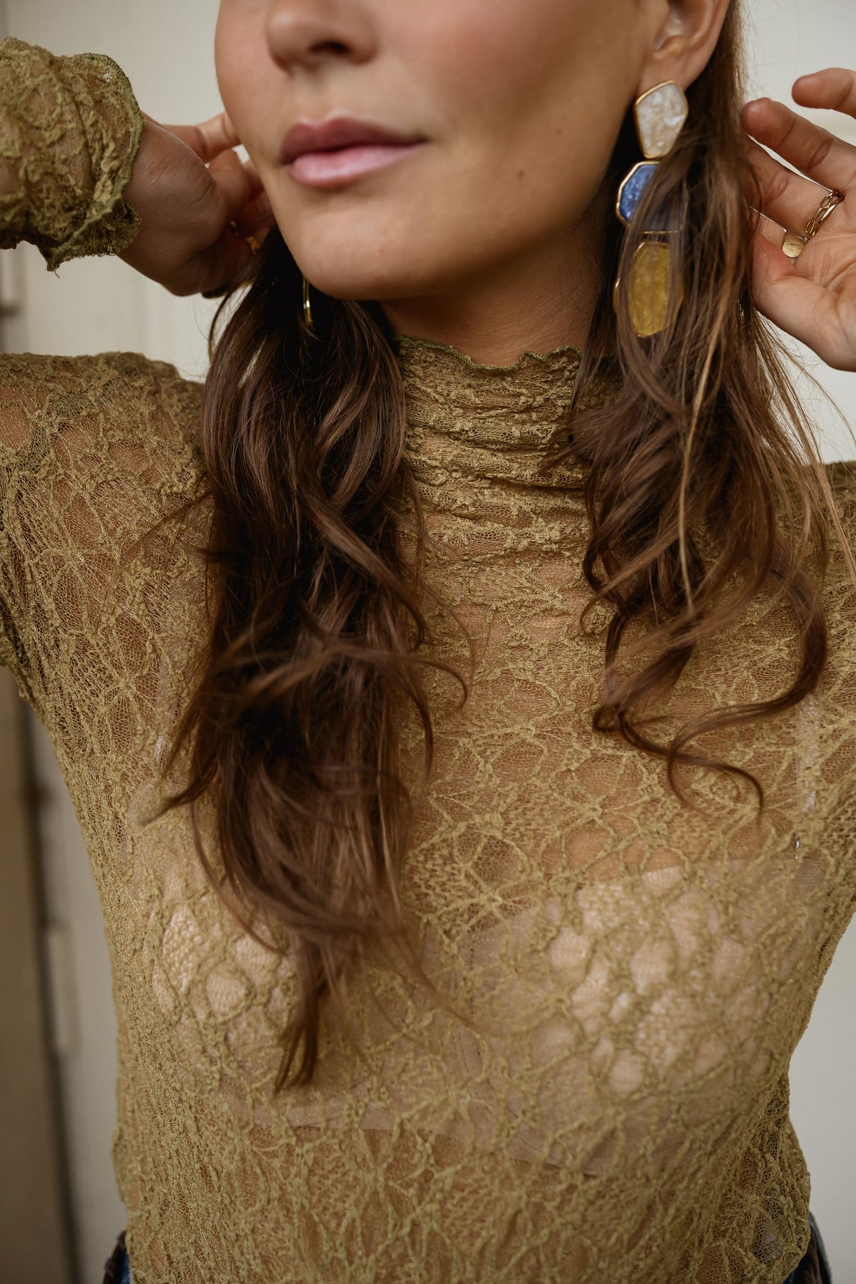 Blouse Francine - kaki