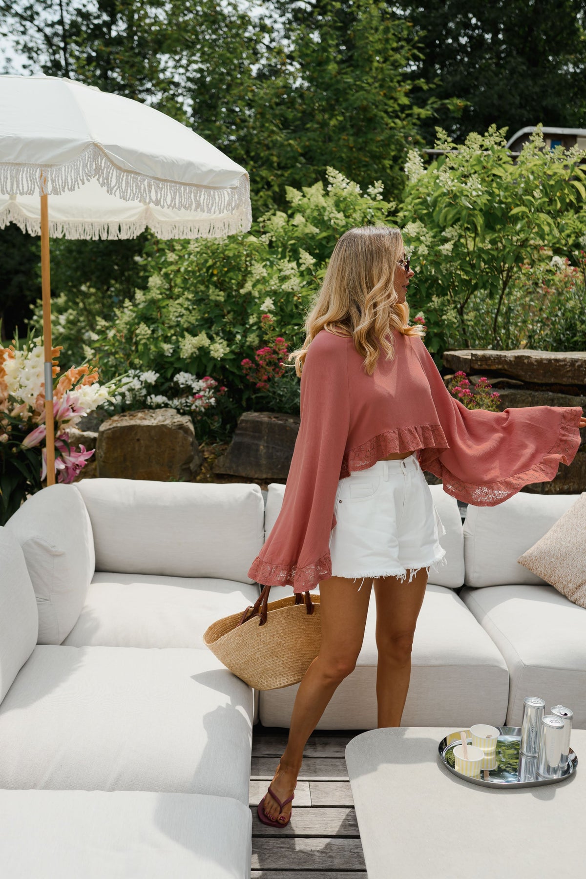 Blouse Illa - terracotta