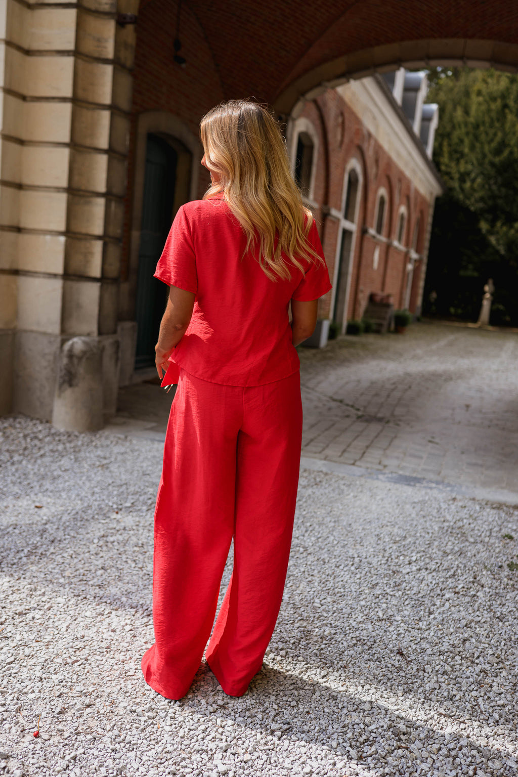 Blouse Patricia - rouge