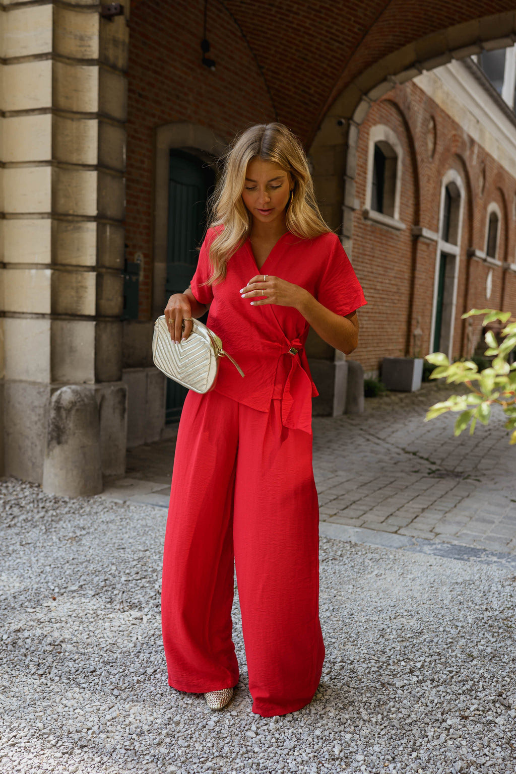 Blouse Patricia - rouge