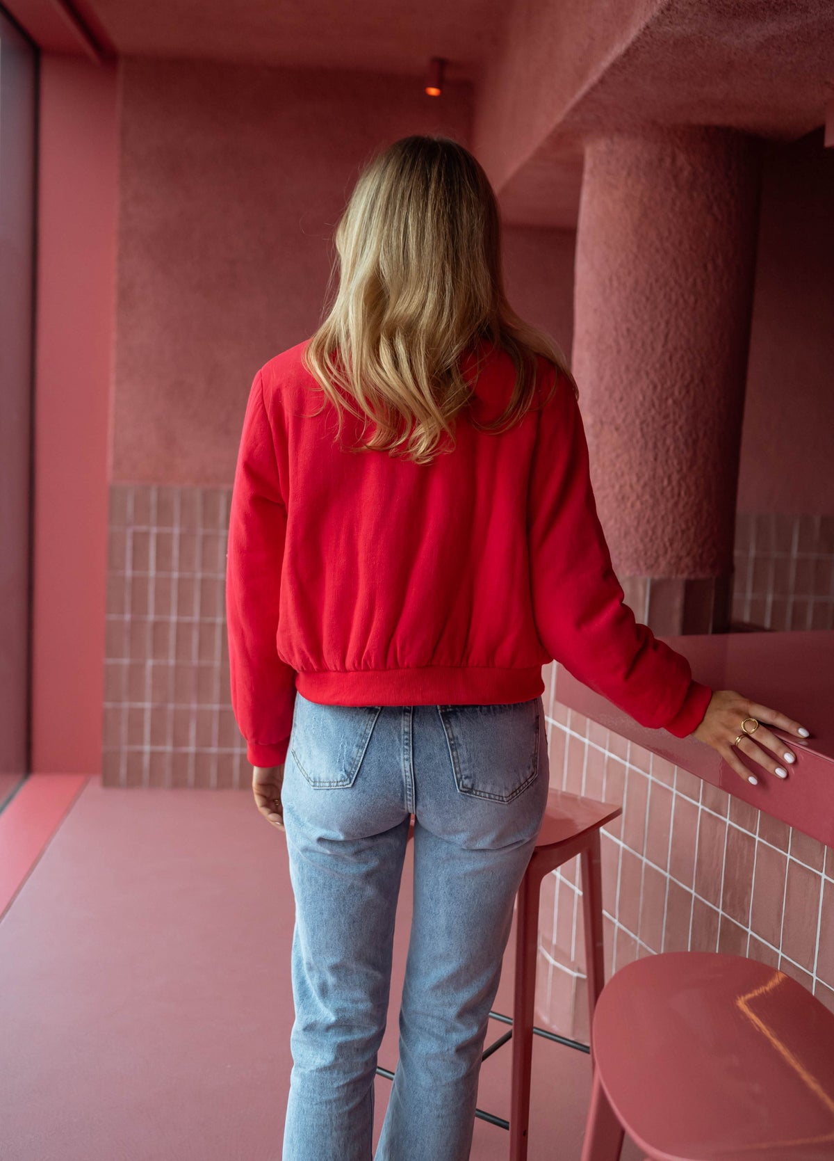 Bomber Angelina - rouge