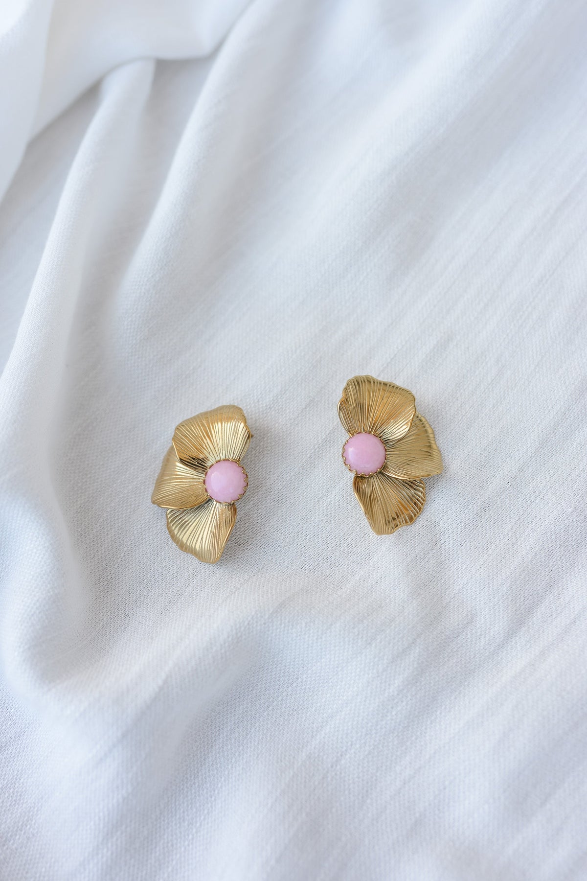 Boucles d'oreilles Mafou - dorées