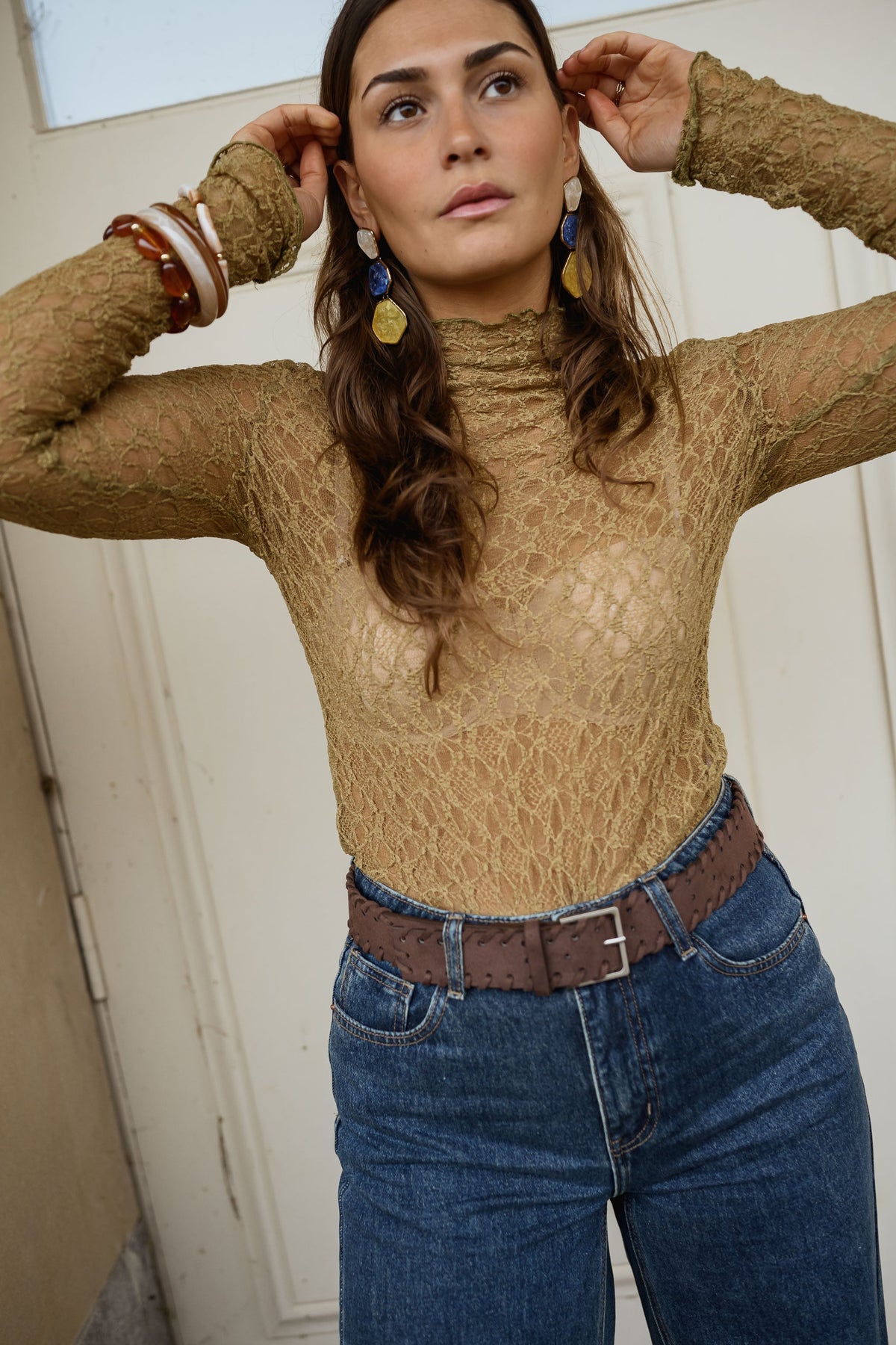 Ceinture Peta - brune