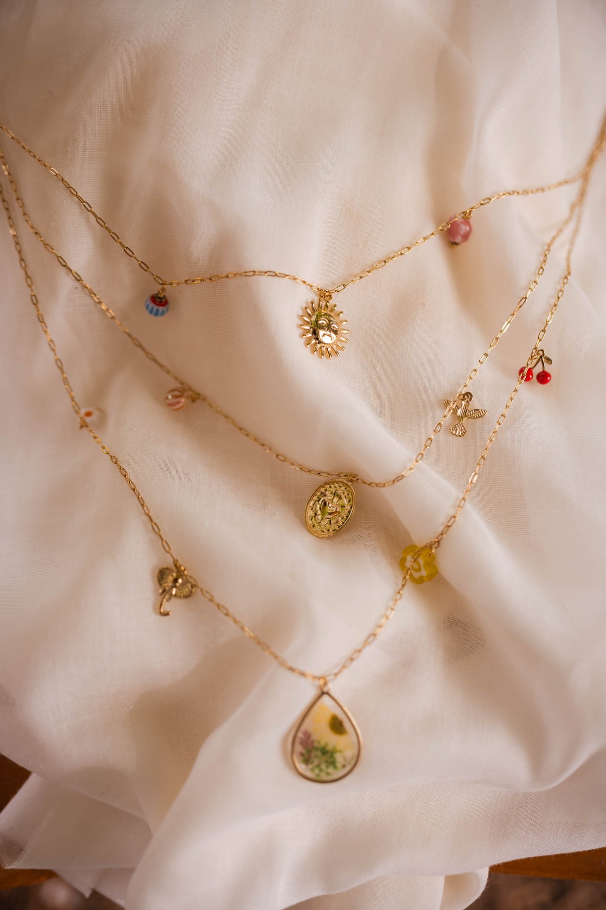 Collier Gera - doré