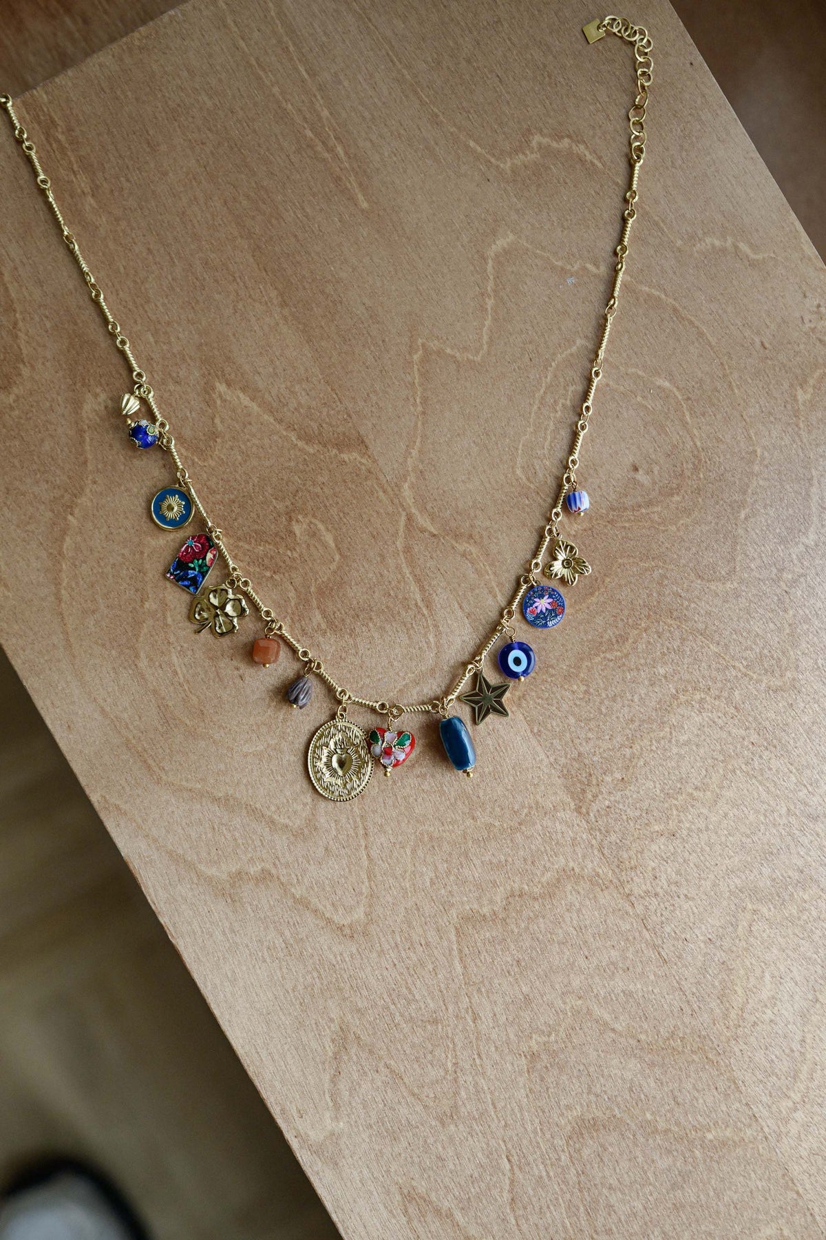 Collier Hazel - doré