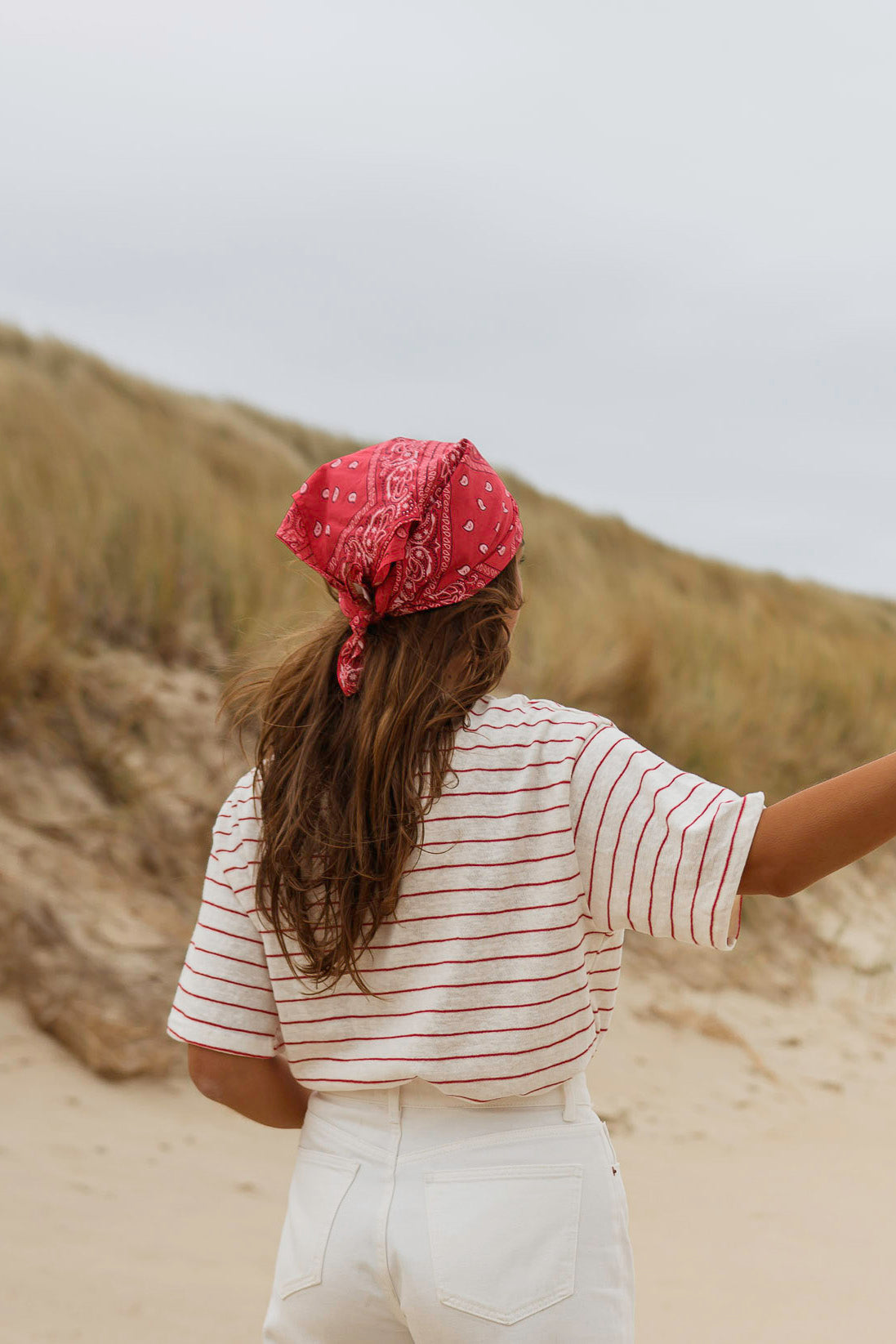 Foulard Denia - bandana rouge