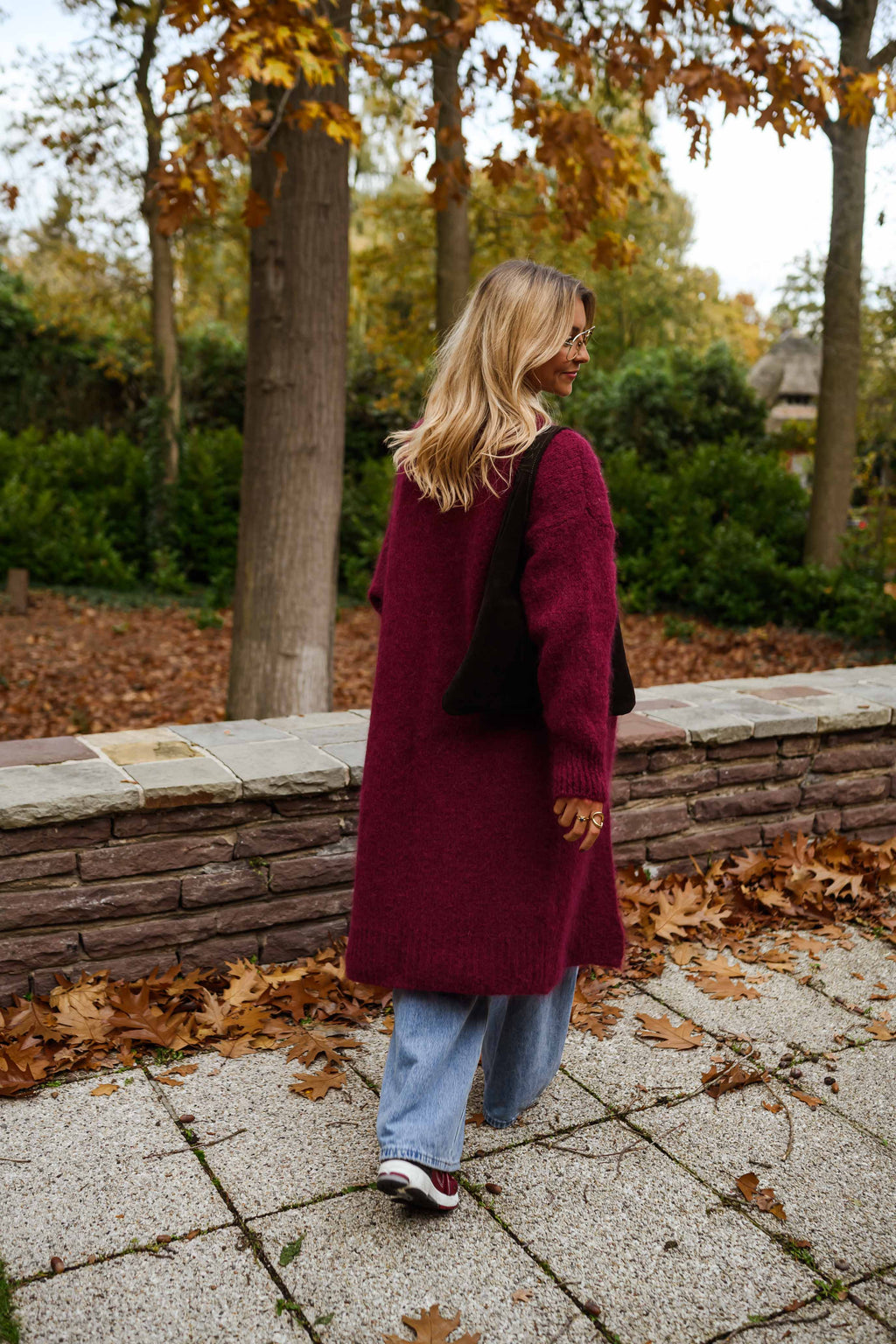 Gilet Ally - bordeaux