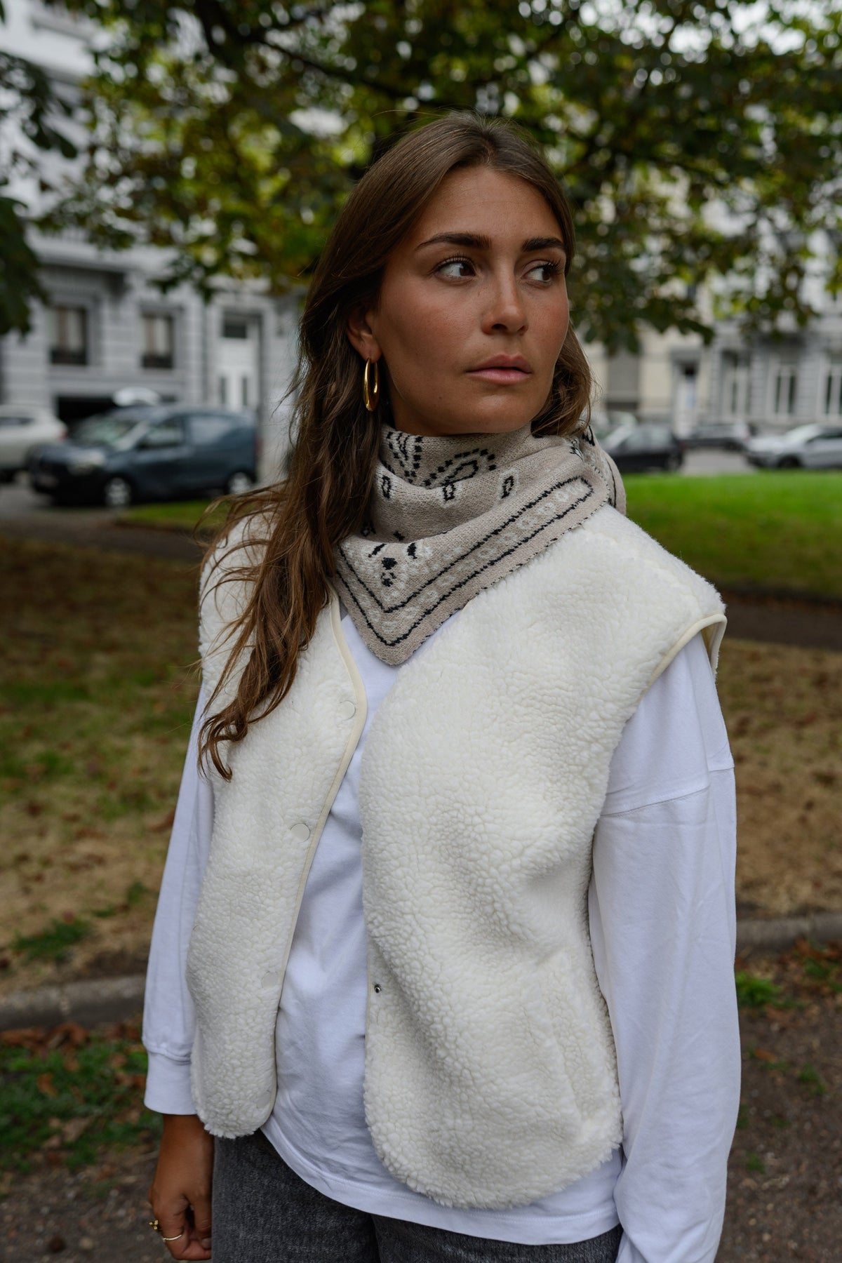 Gilet Taoh - écru