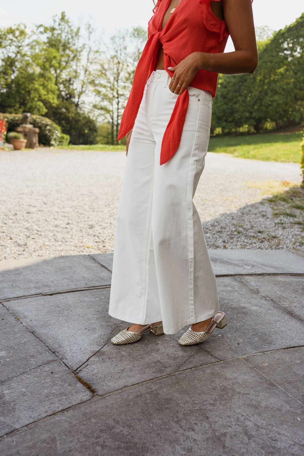 Jeans Dadou - blanc