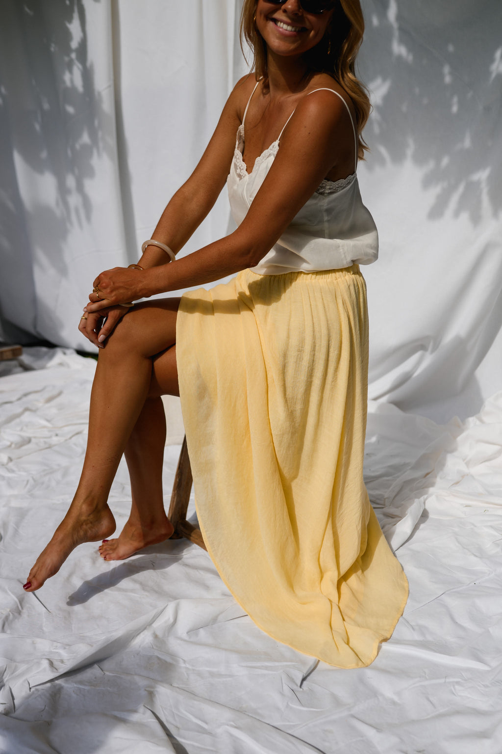 Jupe Augusta - jaune