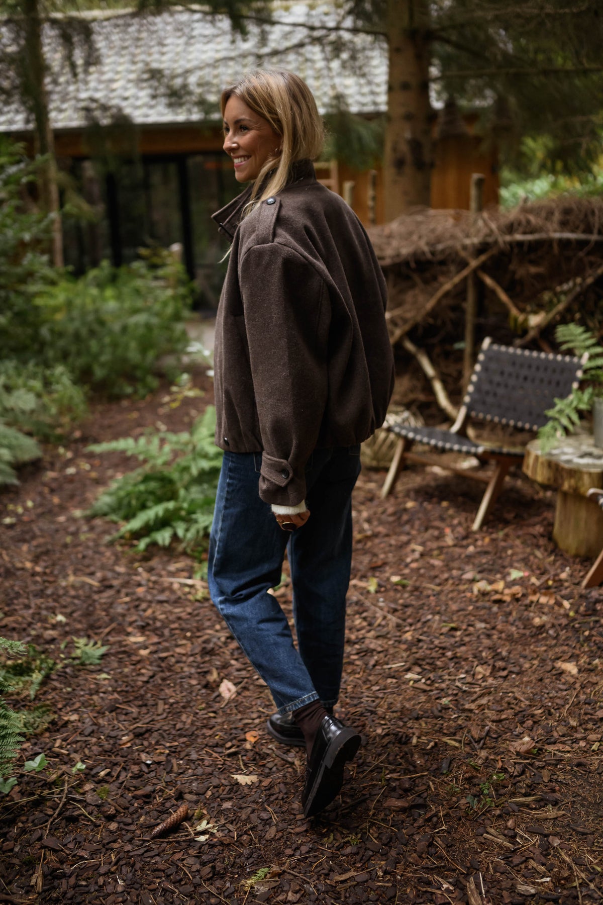 Manteau Orna - brun