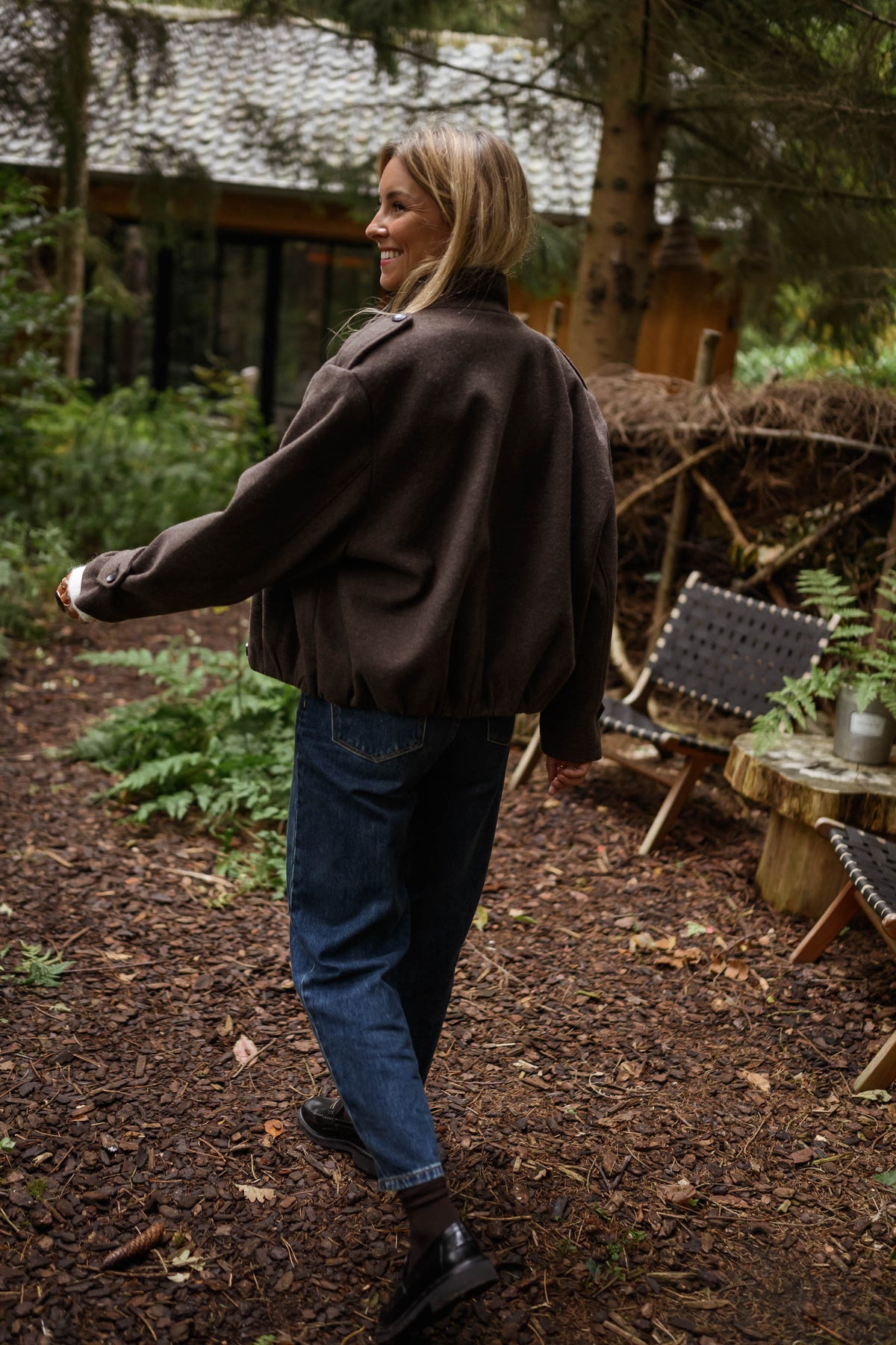 Manteau Orna - brun