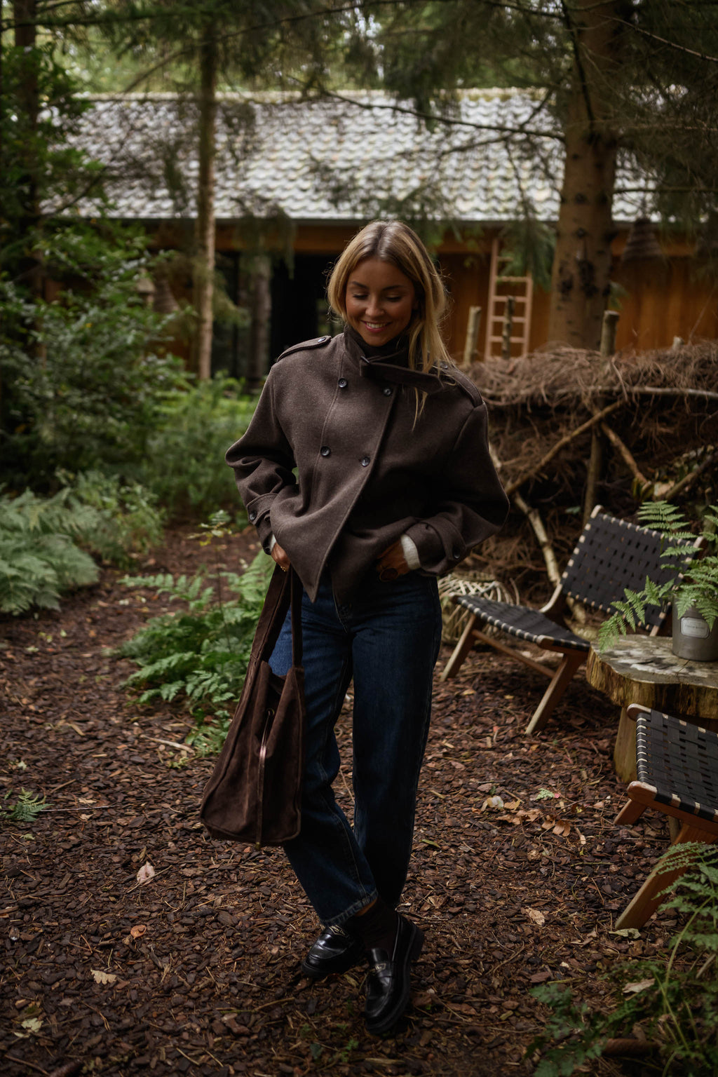 Manteau Orna - brun
