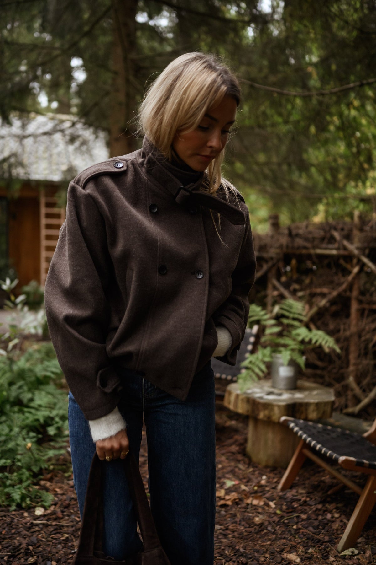 Manteau Orna - brun