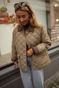 Manteau Paulina - kaki