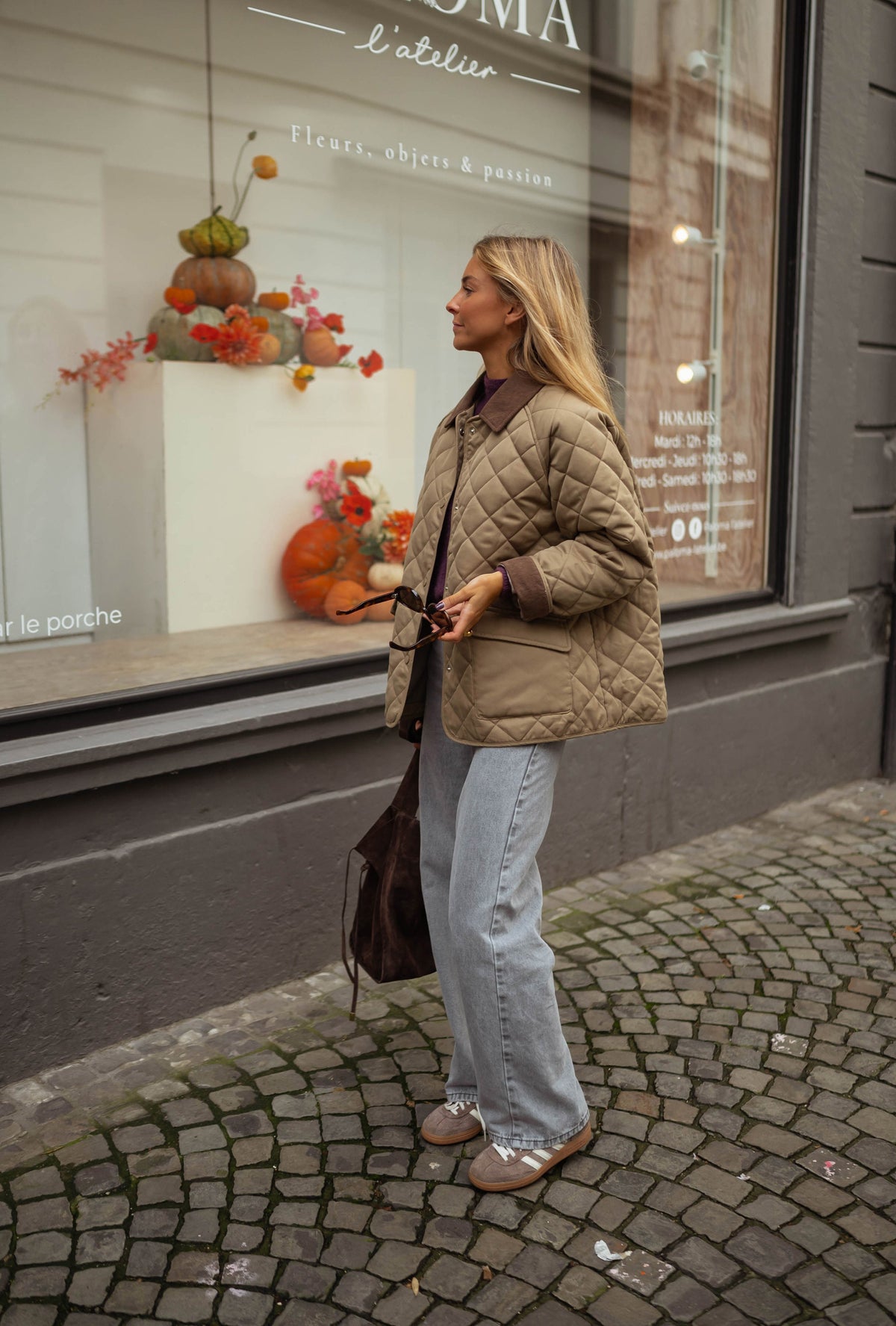Manteau Paulina - kaki