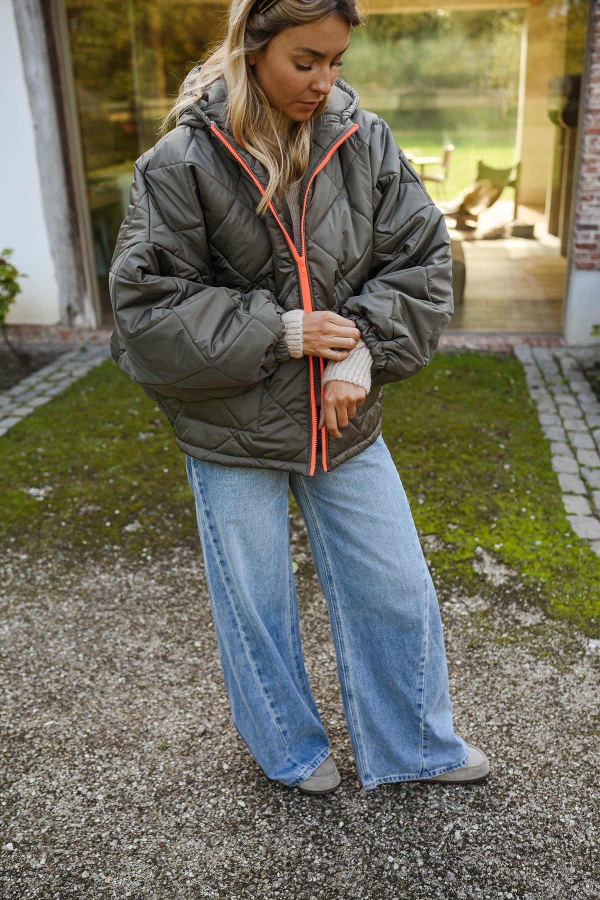 Manteau Rainy - kaki