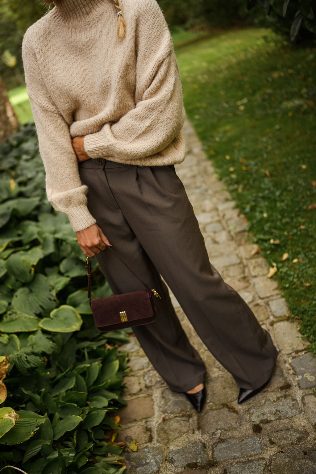 Pantalon Matthew - taupe