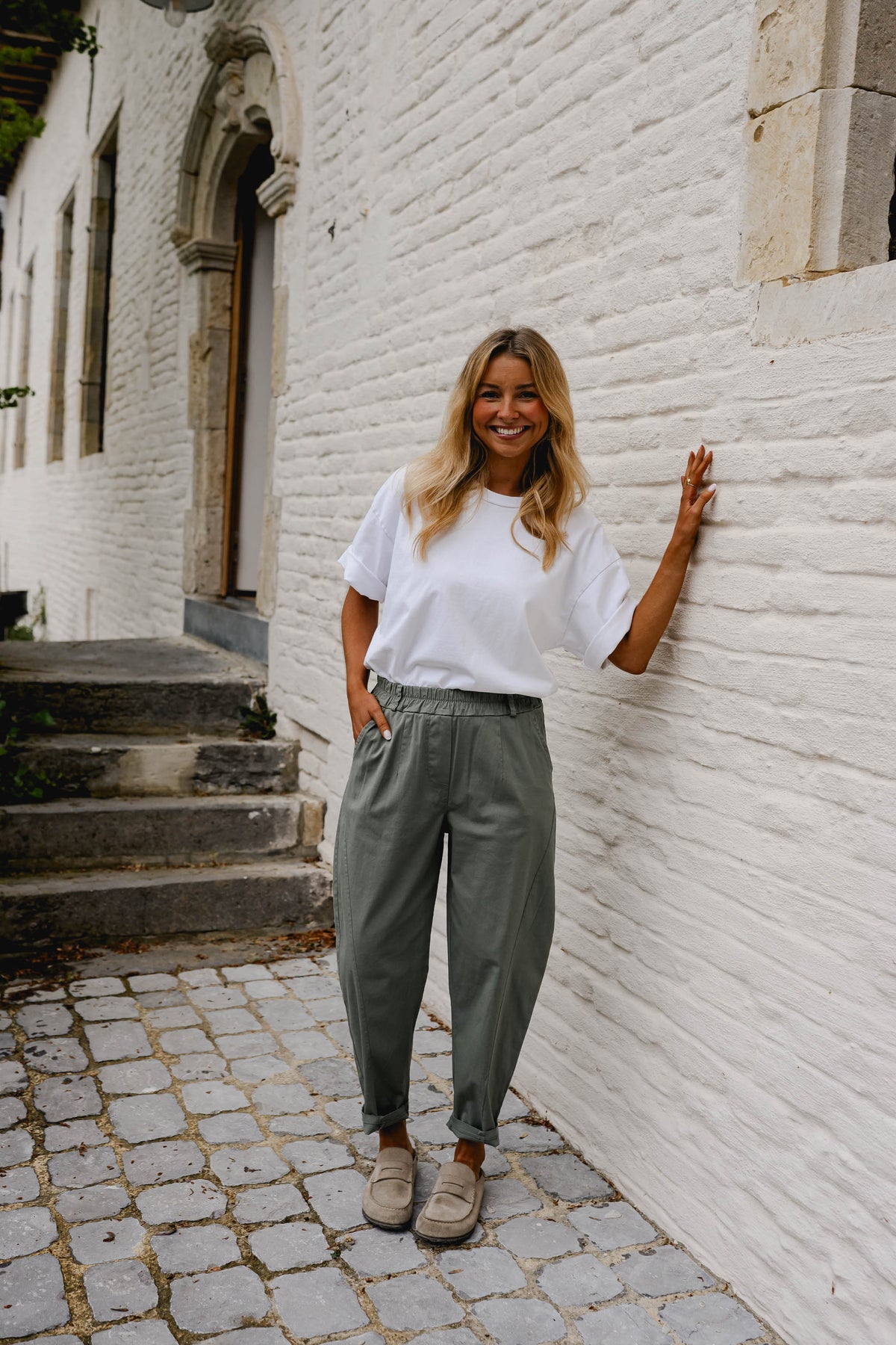Pantalon Edgard - kaki