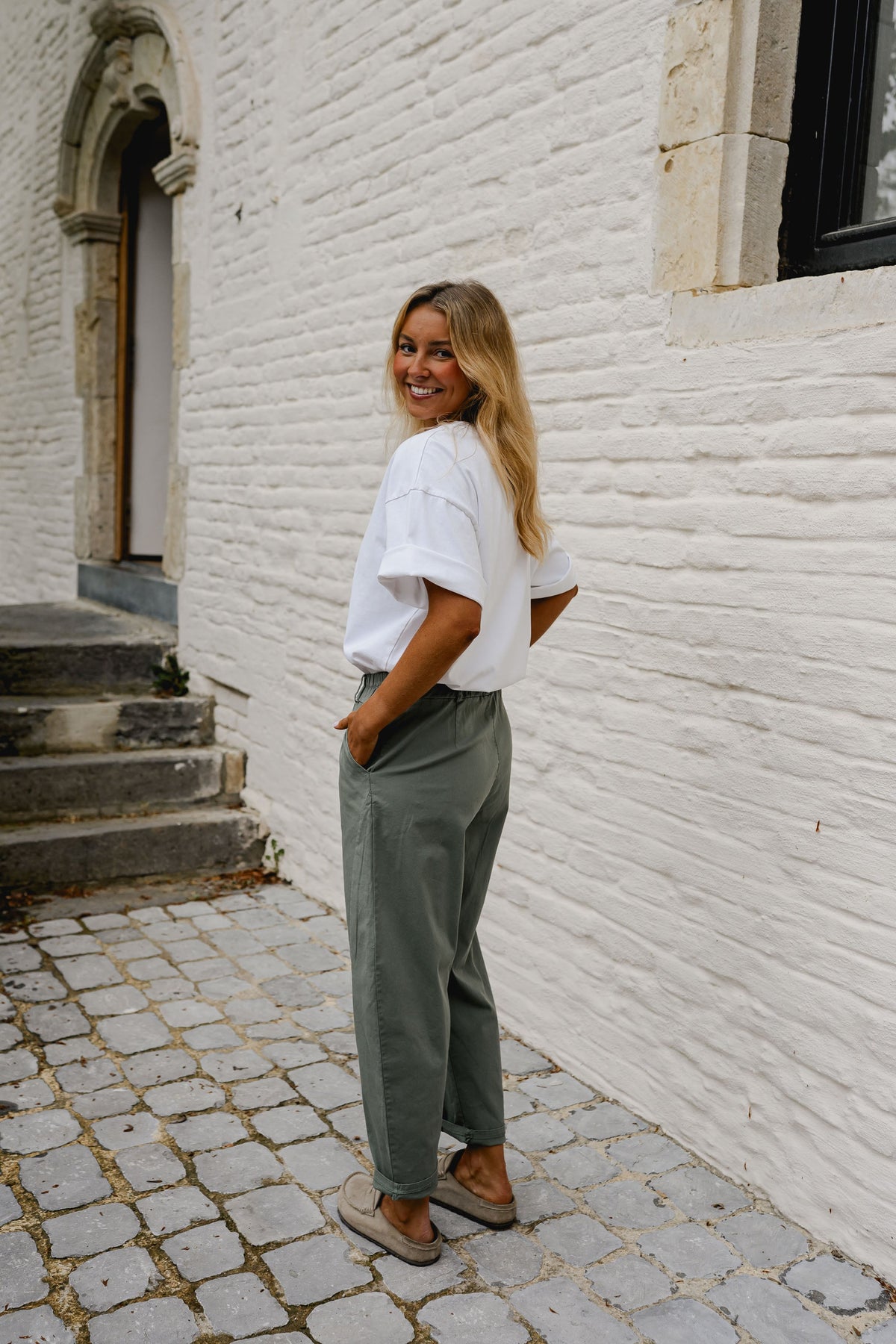 Pantalon Edgard - kaki