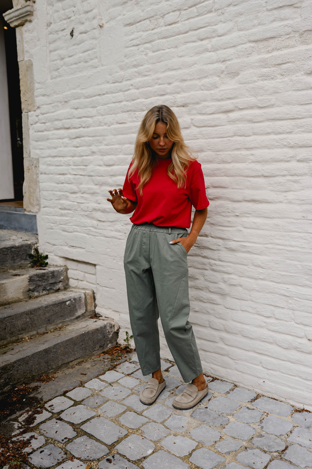 Pantalon Edgard - kaki