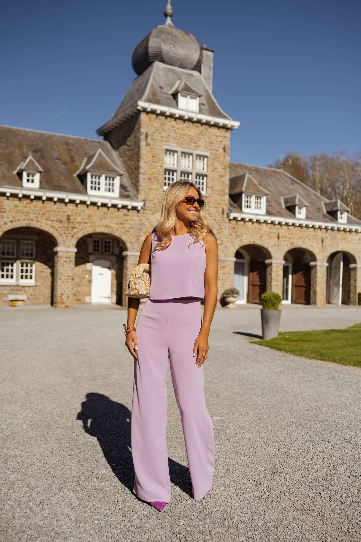 Pantalon Soline - lilas