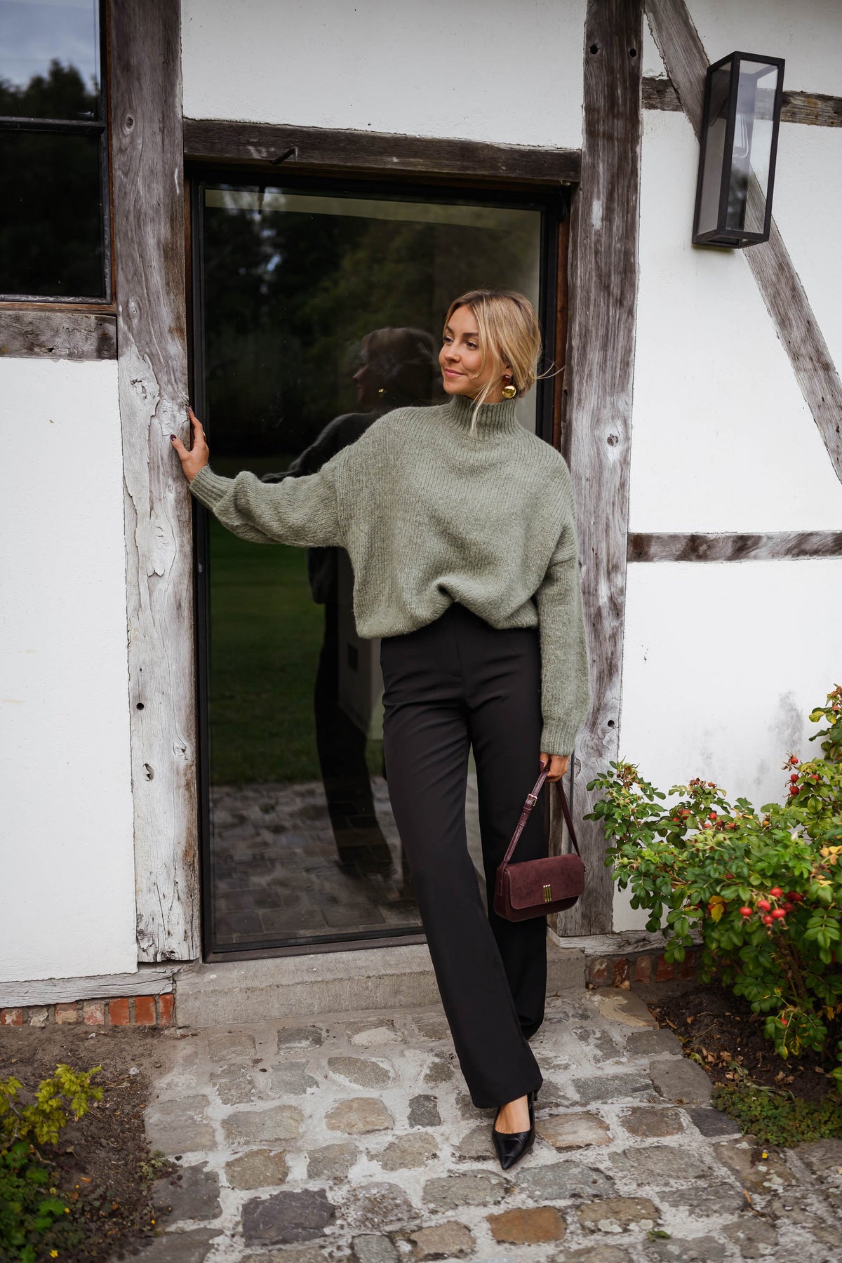 Pull Angèle - kaki