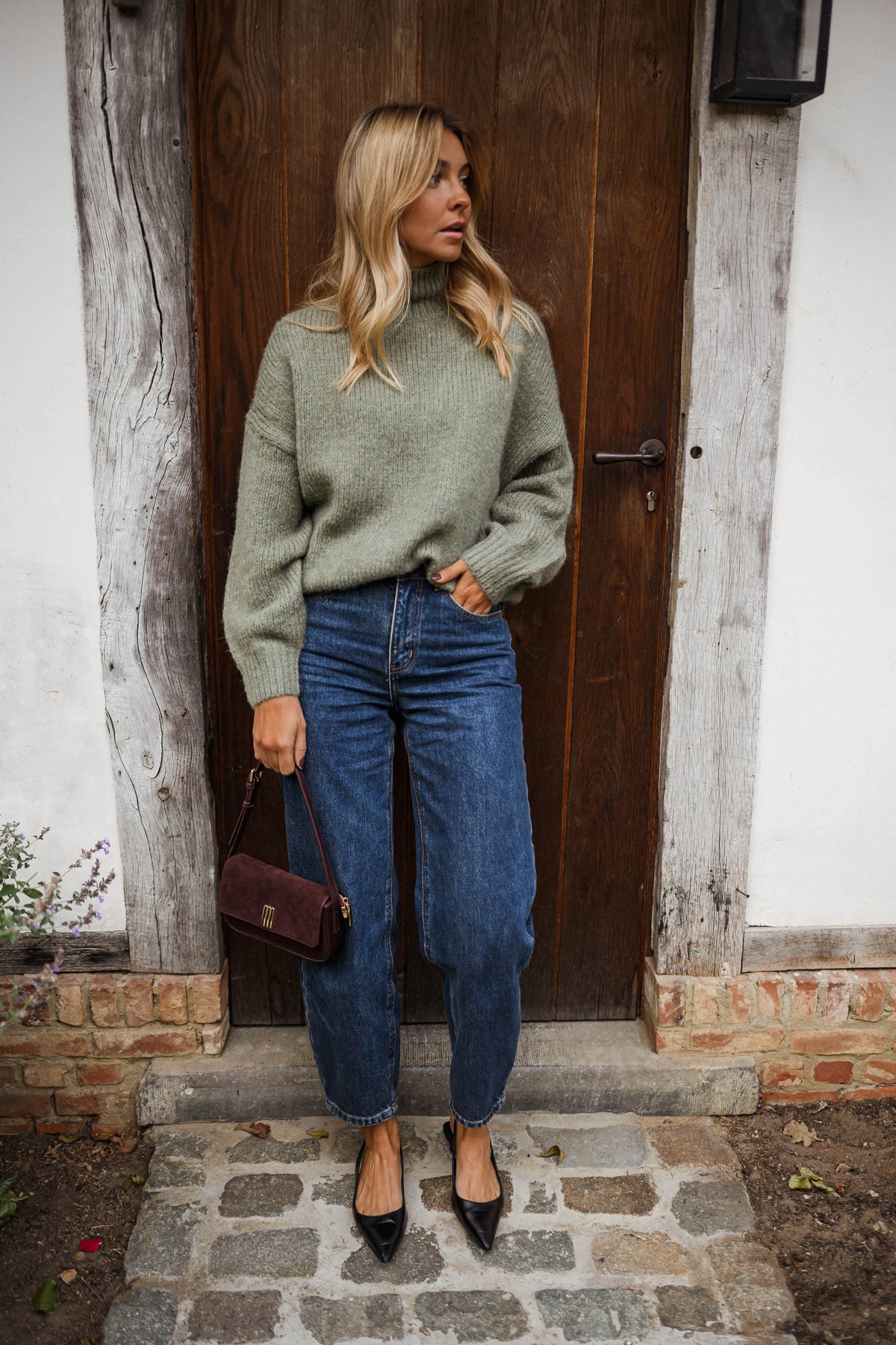 Pull Angèle - kaki