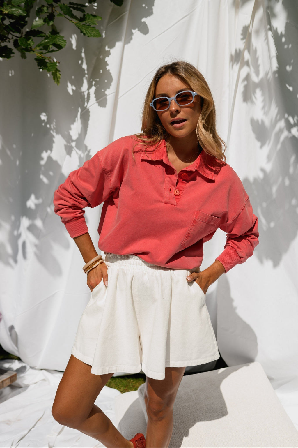 Pull Fred -  rouge