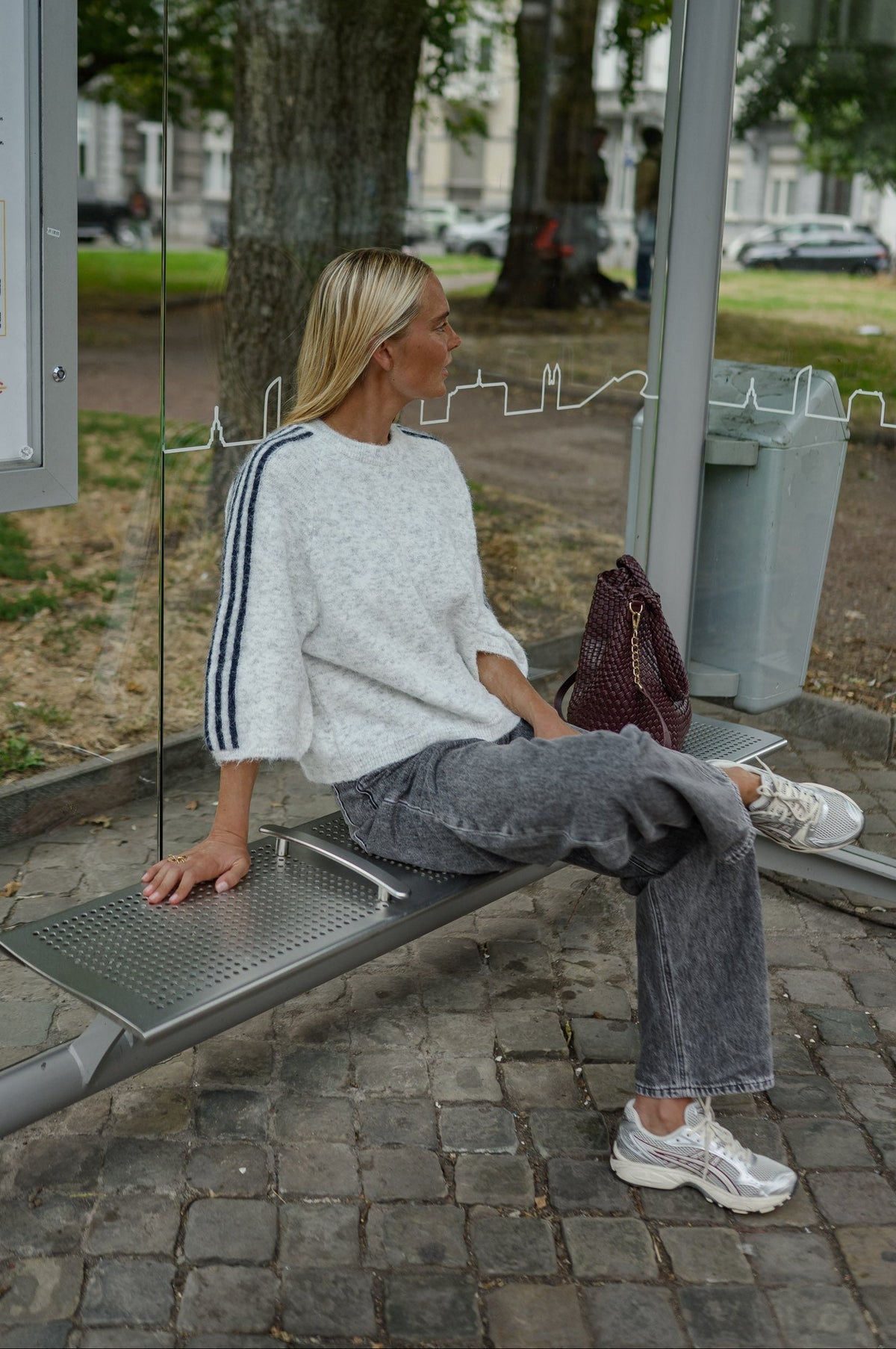 Pull Larry - gris