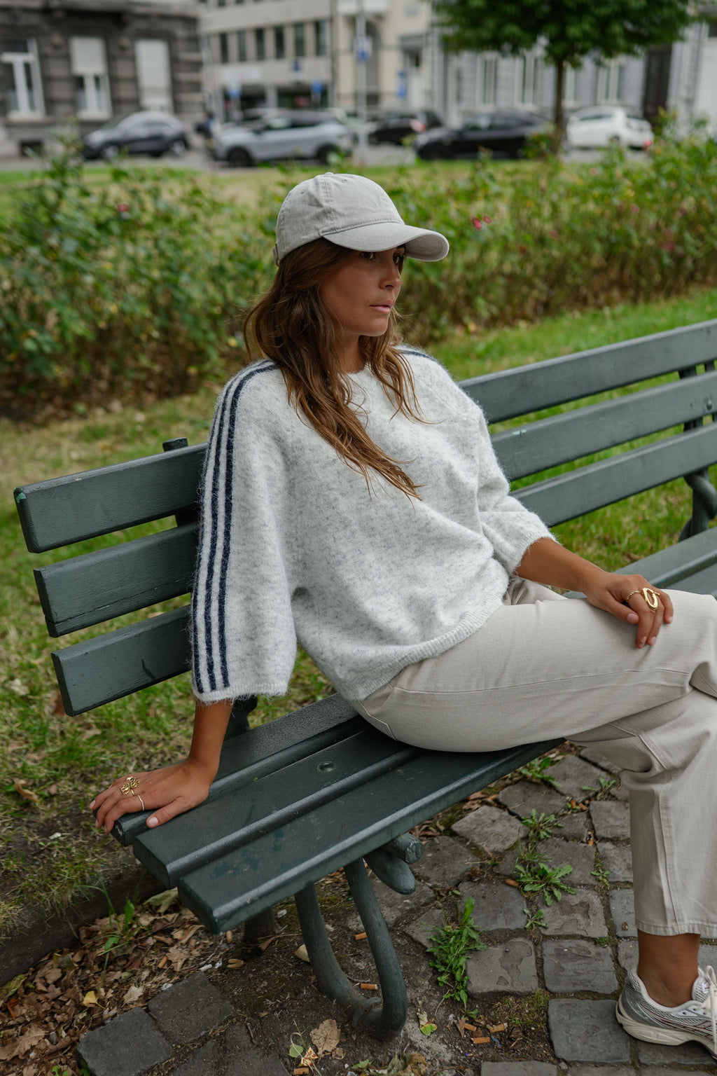 Pull Larry - gris