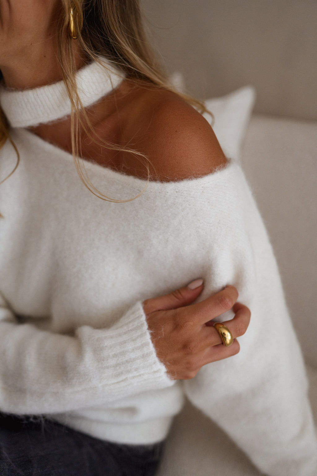 Pull Nuala - blanc