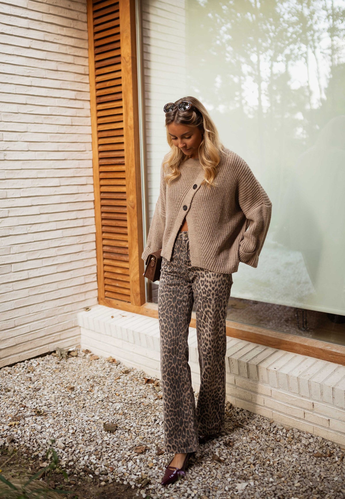 Pull Ozzie - taupe