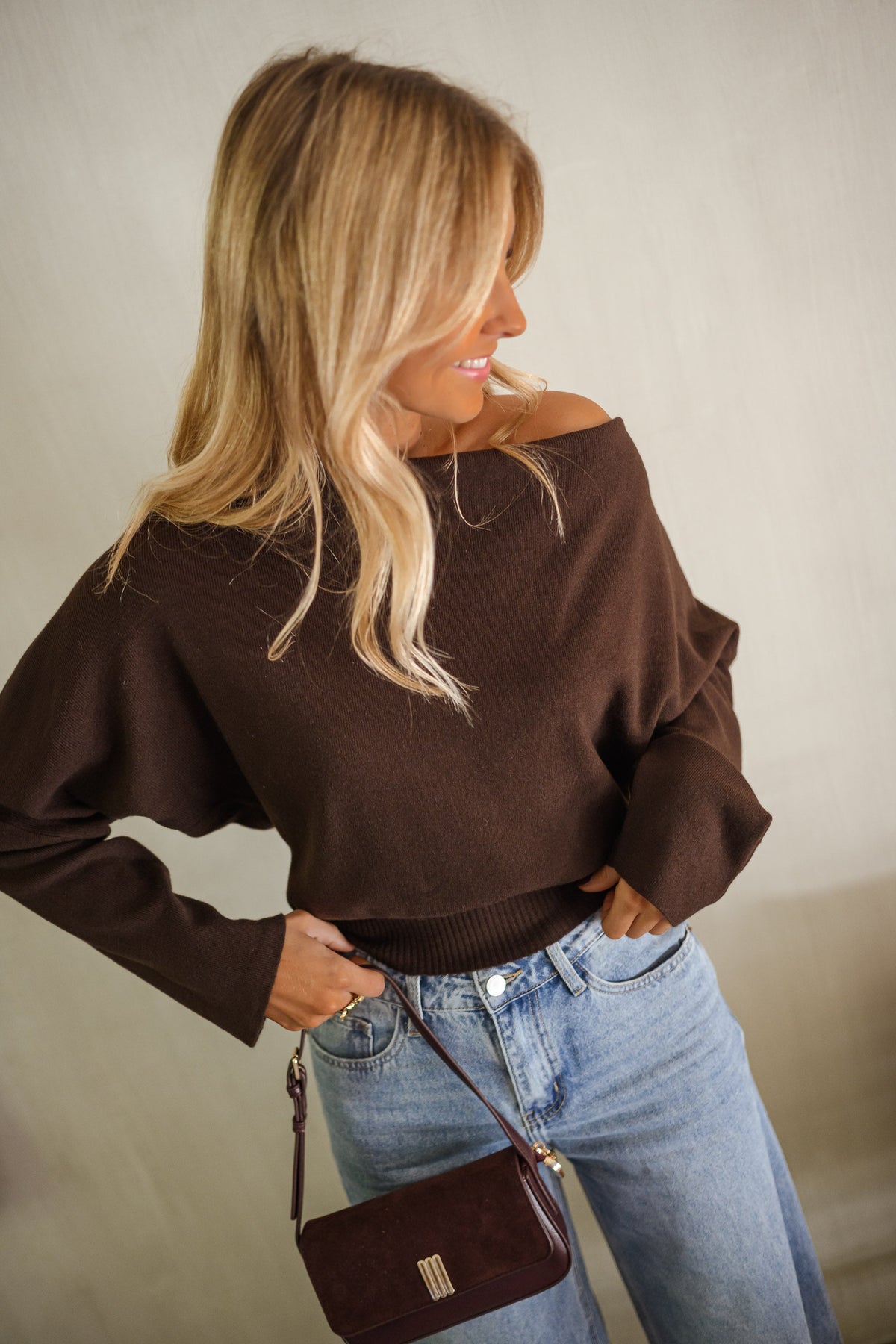 Pull Richard - chocolat