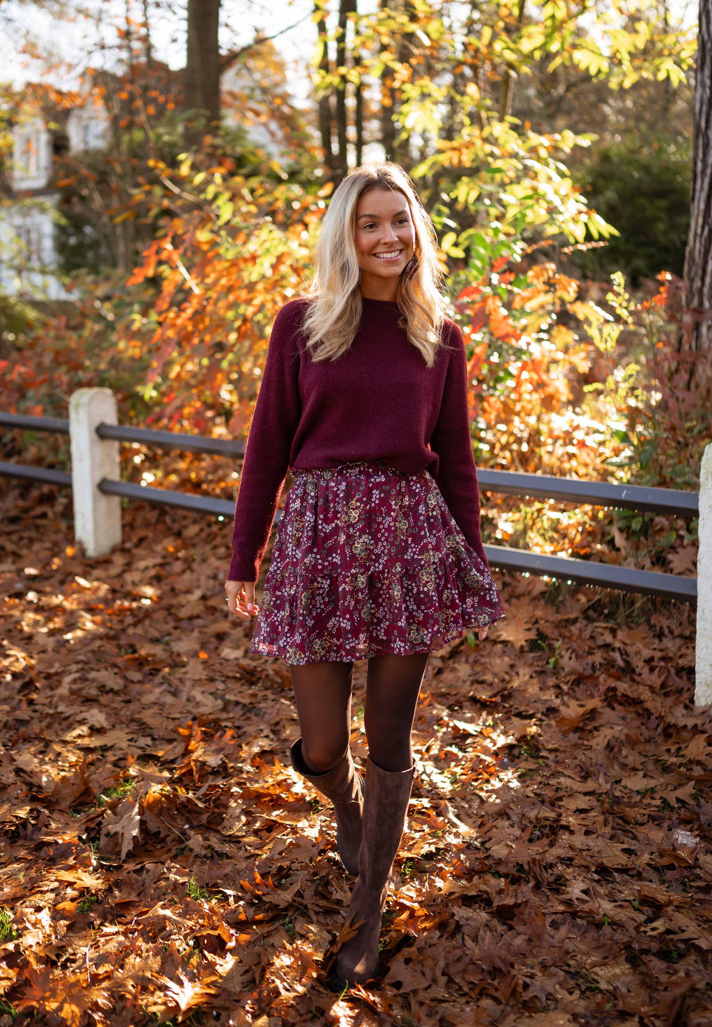 Pull Shana - bordeaux