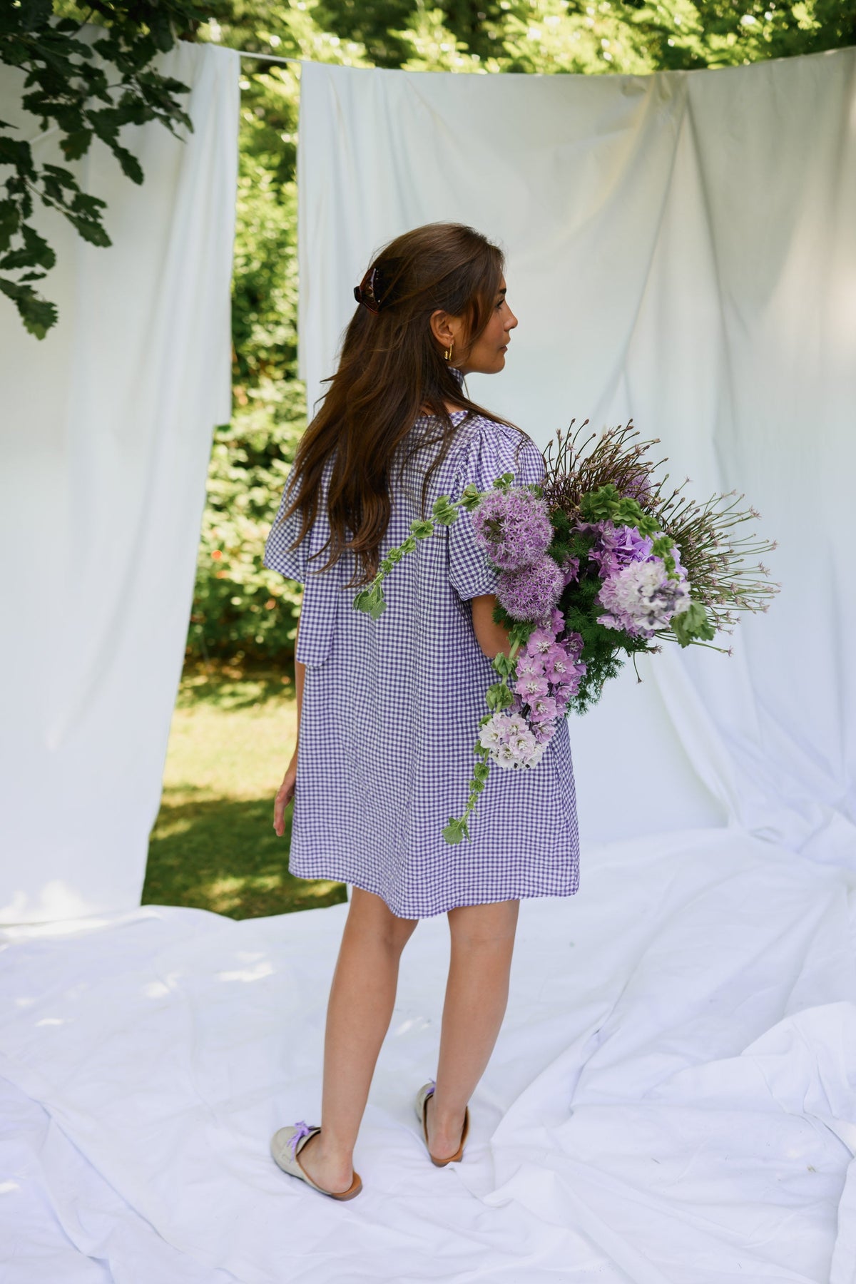 Robe Alida - mauve
