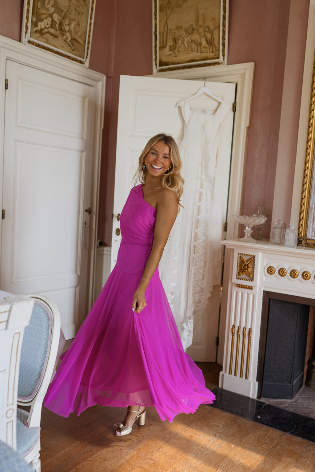 Robe Christy - mauve
