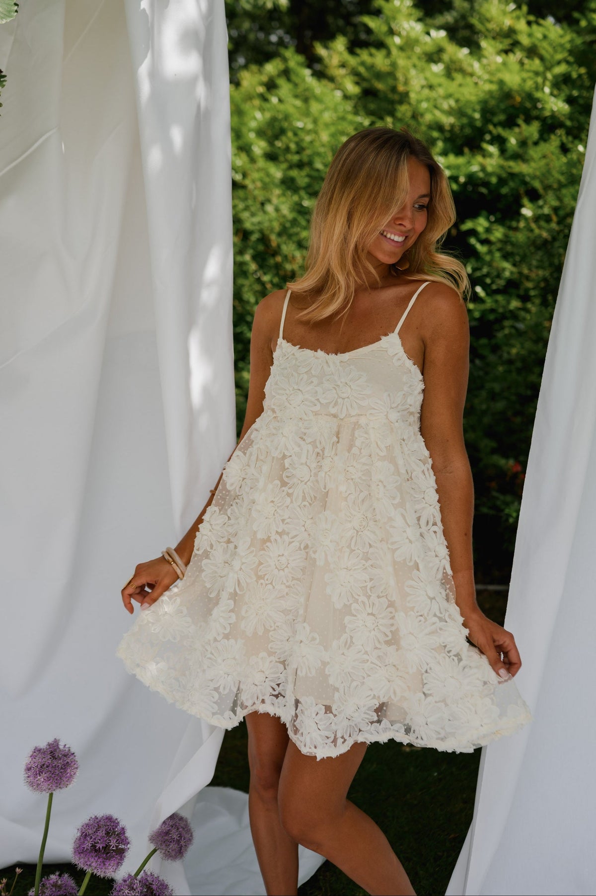 Robe Floria - écrue