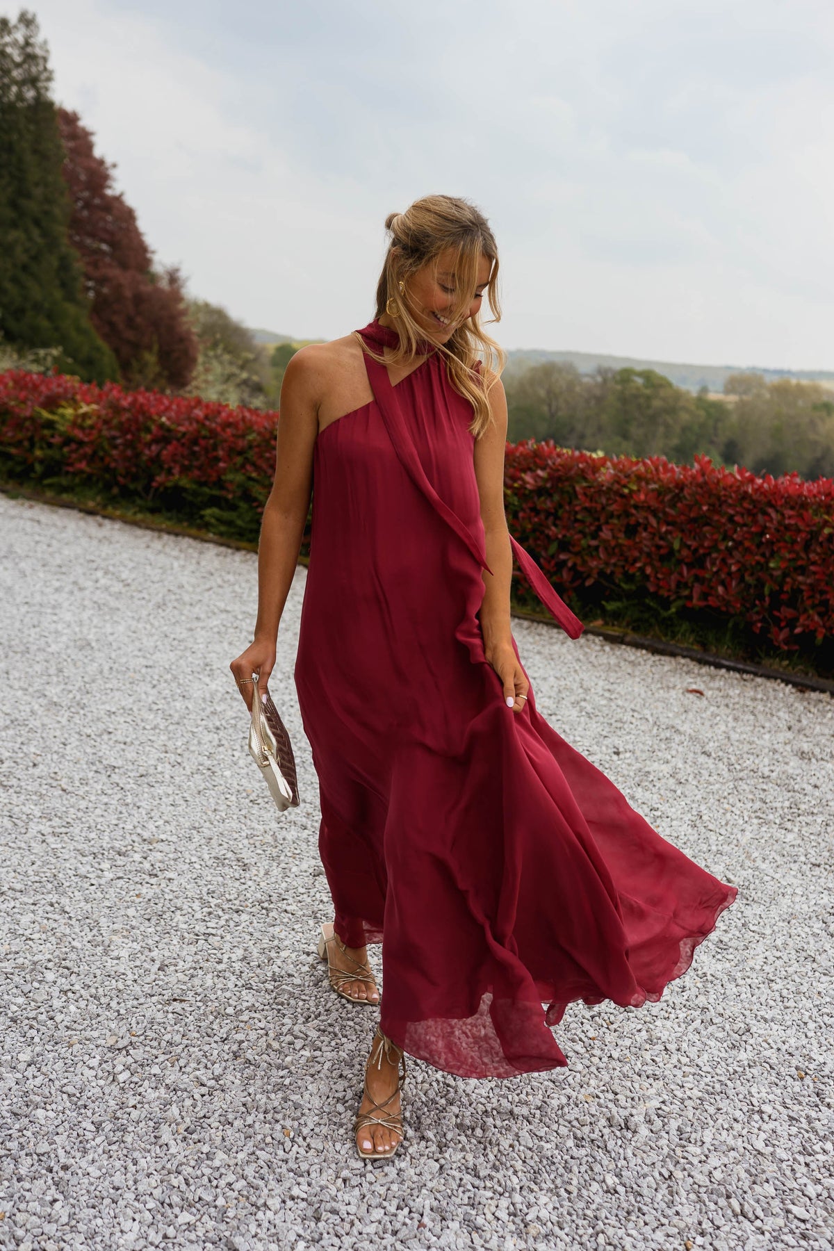 Robe Isia - framboise