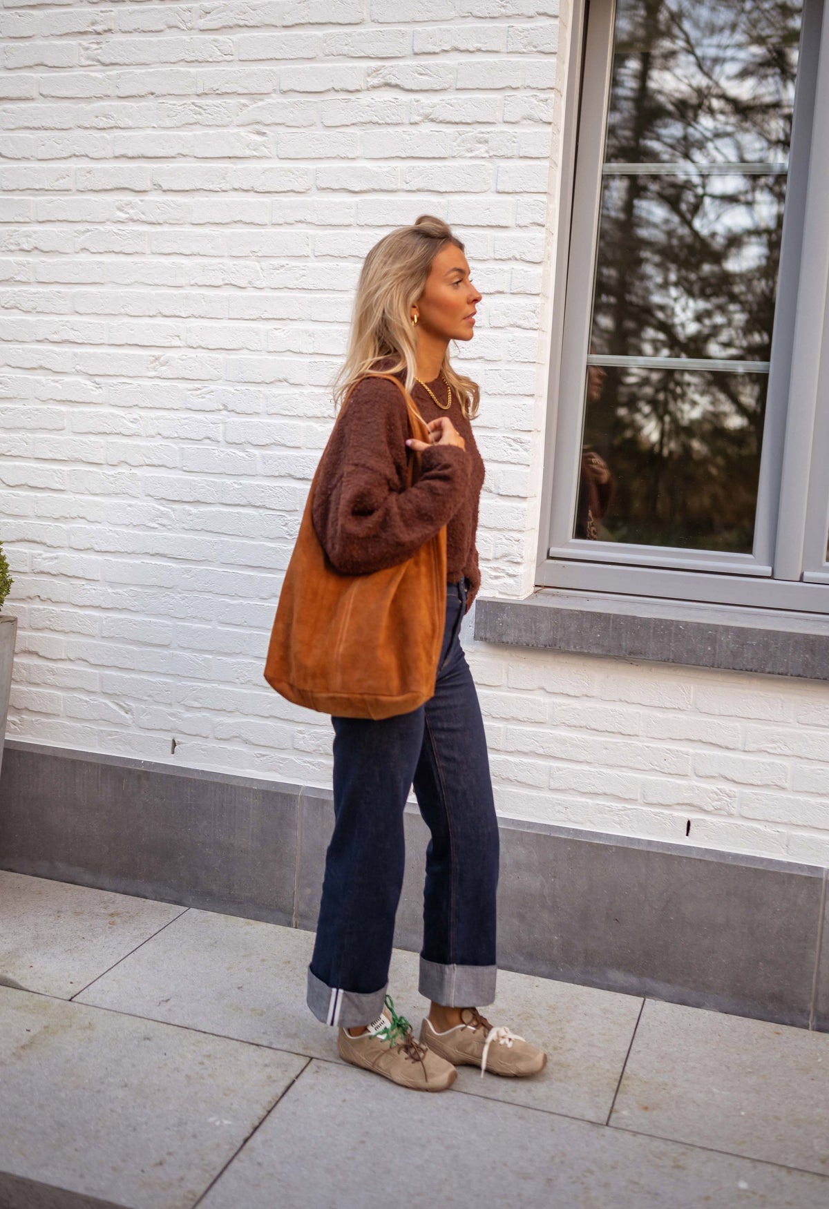 Sac Varma - en daim camel
