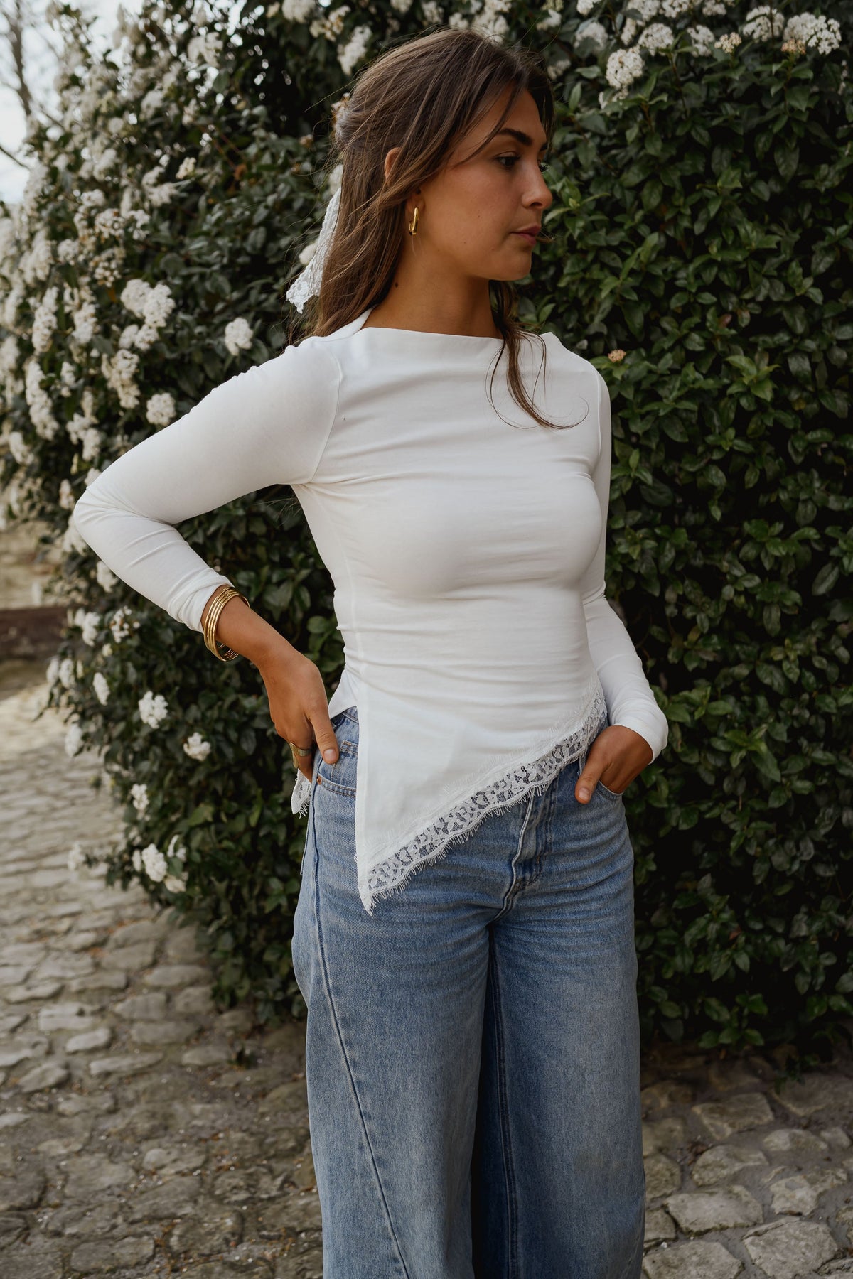 T-shirt Alexia - blanc