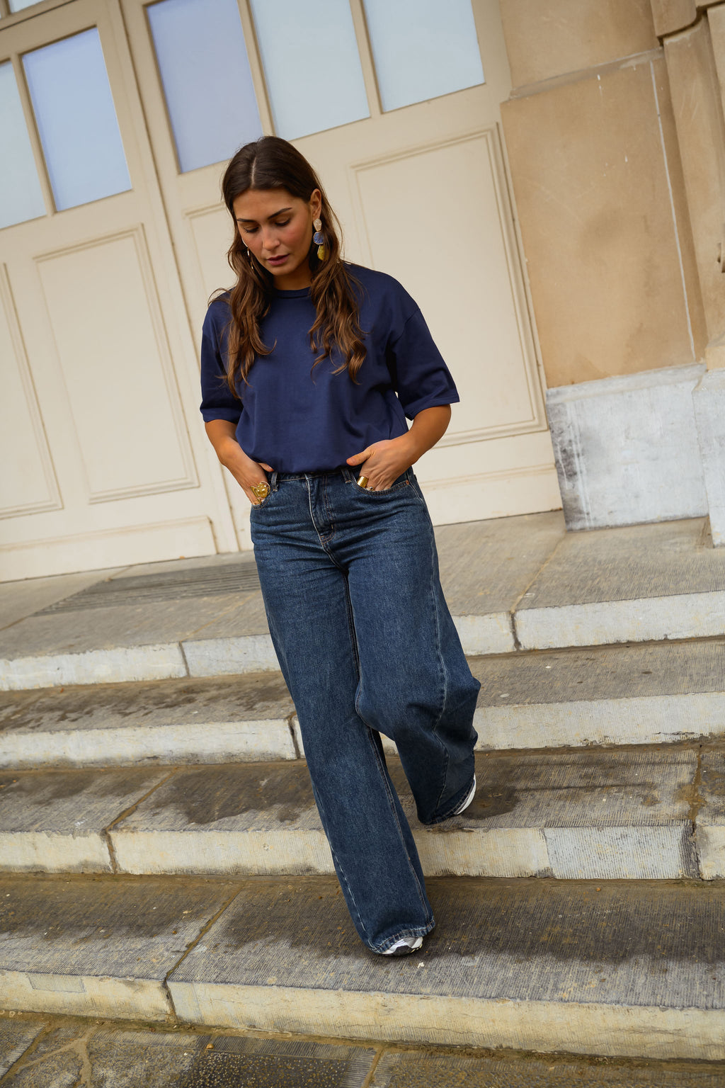 T-shirt Avery - bleu