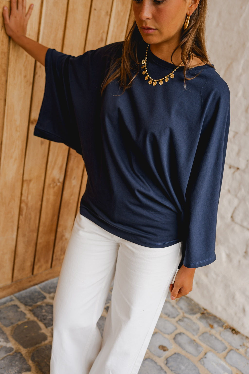 T-shirt Béné - bleu