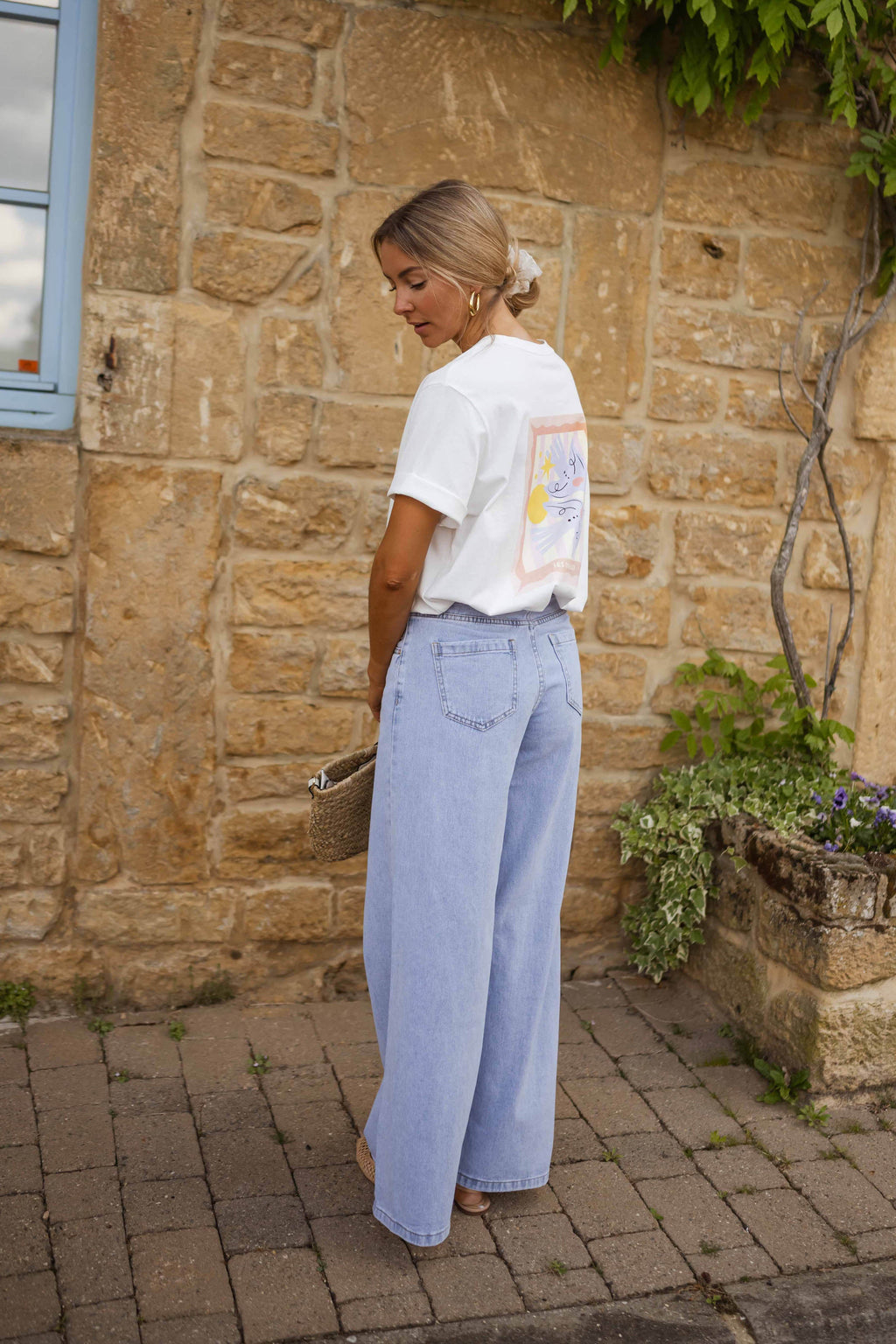 T-shirt Bird - écru