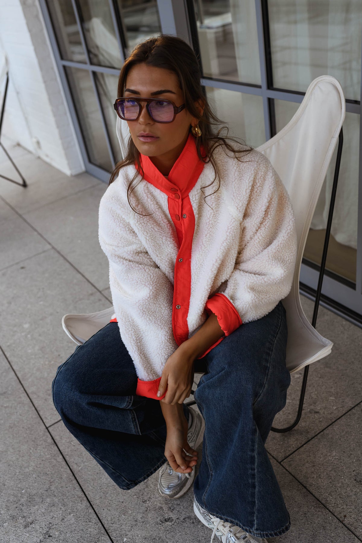 Veste Alma - corail