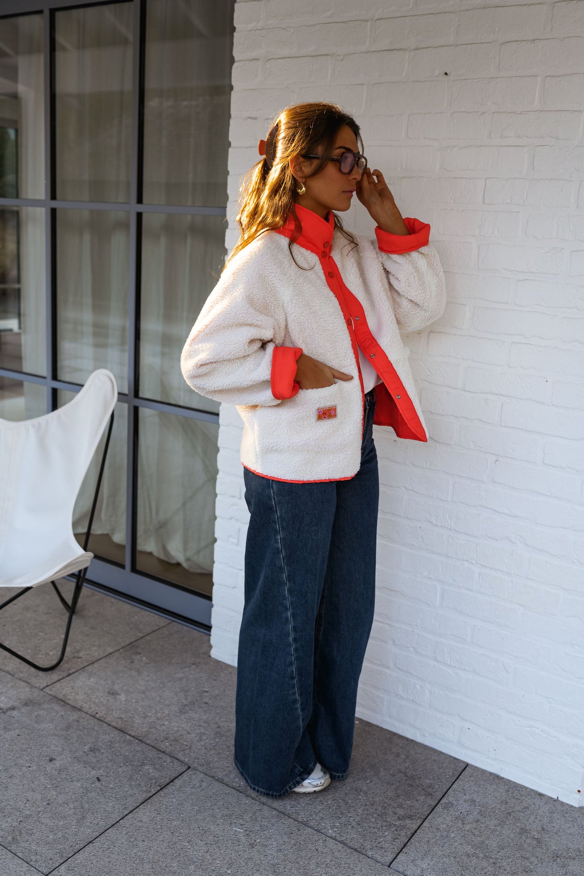 Veste Alma - corail