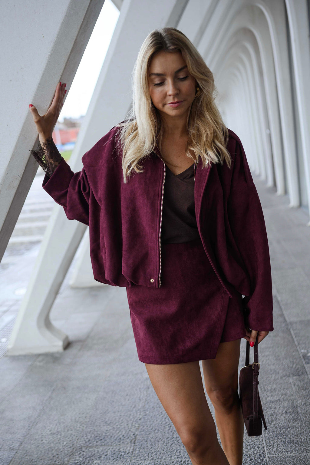 Veste Dave - bordeaux