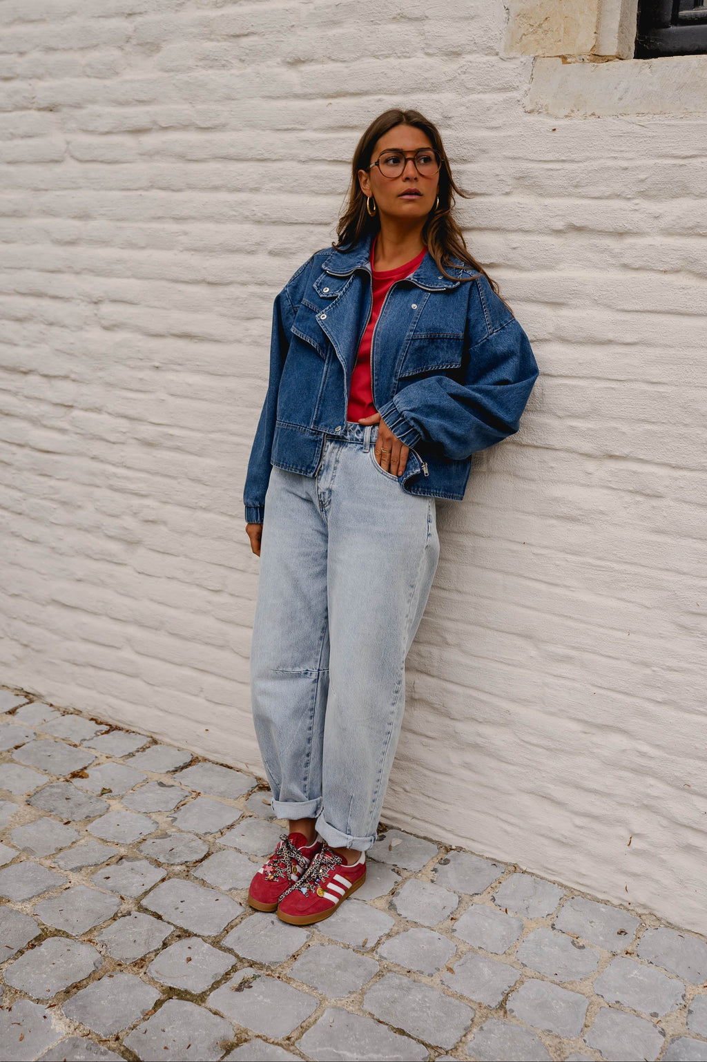 Veste Justine - bleue